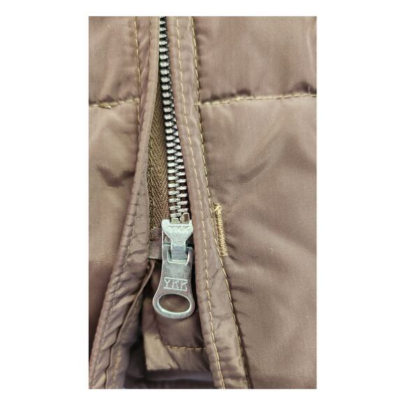 Vntg Pioneer Wear Northern Down Quilted Jacket Olive Green Men Medium MINT Cond - Picture 7 of 9